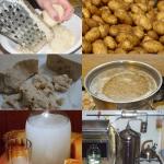 Hogyan készítsünk alkoholt otthon búzából és burgonyából
