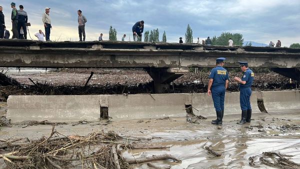 В одном из районов Киргизии ввели режим ЧС после схода селей и гибели людей